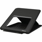 Fellowes - Support pour ordinateur portable Breyta - Noir-12 ajustements de la hauteur avec un système unique à l’avant qui permet d’augmenter la hauteur pour un confort visuel ergonomique.