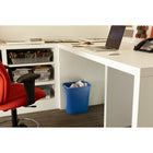 Rubbermaid Deskside Recycle - MED - 28QT/27L - 14.50" L x 10.50" W x 15.0" H - BLUE-Resin