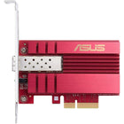 ASUS XG-C100C 10G Network Adapter PCI-E x4 Card with Single RJ-45 Port-RJ-45 for 1 x 100Mbps/1Gbps/2.5Gbps/5Gbps/10Gbps Mbps Ethernet Ports