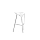 Plata Import Web Stool, 26"H, White, 2 Pack-Bar Stool