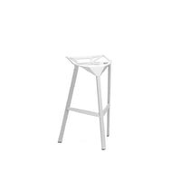 Plata Import Web Stool, 26"H, White, 2 Pack-Bar Stool