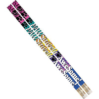Musgrave Pencil Company - "Pawsitively Awesome" #2 Pencils - Paquet de 144-With metal ferrule and smooth eraser