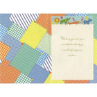 Rosedale 5-1/2" x 8" A New Baby To Cherish Greeting Cards And Envelopes, 12 Pack (15213)-Card shop quality greeting cards