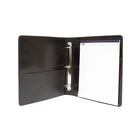 Ashlin LEOPOLDO Executive 3" 3-Ring Folio-Binder, Black , (P7207D-08-01)-Holds up to 550 sheets ( #20 bond paper )