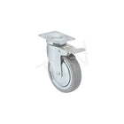 Colson Stainless Steel Caster, Wheel Diameter: 4" (102 Mm), Wheel Material: Nylon, Caster Type: Swivel (Y481PSS09CS)-Wheel Diameter: 4" (102 mm)