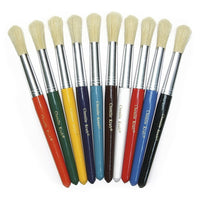 Chenille Kraft Colossal Brush #10, 30 Pack (CK-5183)-Paint brushes for use by children