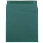 JAM Paper 6.5 x 6.5 Square Envelopes, Teal, 100 Pack-Teal Envelopes