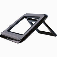 Fellowes I-Spire Series Laptop Quick Lift Riser -Black-Simple adjustment to seven angles