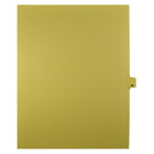 Mark Maker Legal Exhibit Index Tab Buff Single Tabs, 1/25th Cut, Letter Size, No Holes, Number 89, 25 Pack-Buff Single Tabs, 1/25th Cut