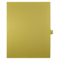 Mark Maker Legal Exhibit Index Tab Buff Single Tabs, 1/25th Cut, Letter Size, No Holes, Number 89, 25 Pack-Buff Single Tabs, 1/25th Cut