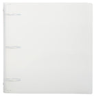 JAM Paper Standard 2" 3-Ring Flexible Poly Binder - Clear -This document holder is a staple for all of your projects, assignments, memos, school work, and any other important documents that need to be kept safe