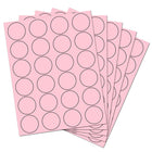 JAM Paper Circle Round Label Sticker Seals - 1-2/3" Diameter - Baby Pink - 120 Pack -Size: Medium, 1 2/3 Inch Diameter, Perfect size for sealing envelopes and labeling anything to keep you organized