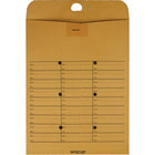 Quality Park Self-Sealing Double Sided Inter-Department Envelopes - 10"W x 13"L - Kraft - 100 Pack-Unique Redi-Tac closure is durable and convenient