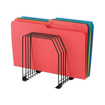 Staples Wire Desk File Sorter - 7-Slot - Black | staples.ca