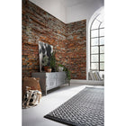 Komar Bricklane Wall Mural, Neutral-Paste not included