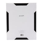Gry Mattr Wood Document Frame without Mat - Black - 8.5" X 11"-Landscape or Portrait
