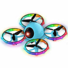 MotionGrey Model A Drone Optical Acceleration with 360 Degree Control - Blue-4 Propellers home use flying drones for kids and adults