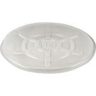 Cdf Corporation, Protective Drum Lids, Closed Top, Fits: 55 Us Gal (45 Imp. Gal.), Clear - 6 Pack-Colour: Clear