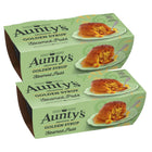 Aunty's Golden Syrup Pudding - 95g Per Pack - 2 pack-Microwave in 30 seconds