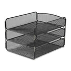 Safco Onyx Triple Tray-This tray organizes your letters while using a minimal amount of space