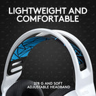 Logitech G733 K/DA LIGHTSPEED Wireless Gaming Headset - Official League of Legends Gaming Gear-Comfortable: Lightweight at only 9.8 oz, with colorful, reversible suspension headbands, soft dual-layer memory foam that shapes to your head and reduces stress points for long gaming sessions