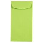 JAM Paper #7 Coin Envelopes, 6.5 x 3.5, Brite Hue Ultra Lime Green, 1000 Pack-Coin Envelopes