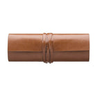 General Supply Goods + Co Universal Tech Roll Organizer, Brown-Brown vegan leather