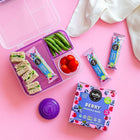 Healthy Crunch School Approved Berry Granola Bars-1 Billion Active Probiotics, 1 serving of fruits & vegetables, only 2 grams sugar per bar