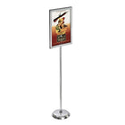 Azar Displays Double Sided Frame Floor Display, 22" x 14" (300286)-Dimensions: 22 H x 14W"