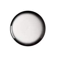 Maxwell & Williams Granite Coupe Plate - 8" - Black - 8 Pack-Dinnerware