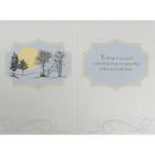 Rosedale 5-1/2" x 8" Masculine Sympathy Greeting Cards And Envelopes, 6 Pack (19936)-Card shop quality greeting cards