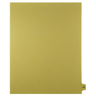 Mark Maker Legal Exhibit Index Tab Buff Single Tabs, 1/15th Cut, Letter Size, No Holes, Number 105, 25 Pack-Buff Single Tabs, 1/15th Cut