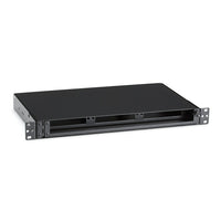 Black Box JPM407A-R5 Rackmount Fiber Enclosure Non-Locking - 1U, 3-Slot-Enclosure