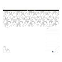 Blueline DoodlePlan Colouring Desk Pad, Multiplicity-Blueline® DoodlePlan™ Colouring Desk Pad