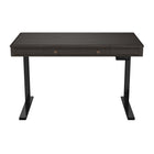 TygerClaw 23"W Sit-Stand Desk with Storage Drawer - Brown-Anti-collision function, the desk will automatically reverse to prevent itself from encountering any unexpected obstacle
