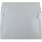 JAM Paper A9 Invitation Envelopes, 5.75 x 8.75, Stardream Metallic Silver Pearlized, 250 Pack (211817120H)-Blank interior for personalized message