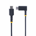 StarTech USB-C to Angled USB-C 60W Charging Cable - 6ft - Black-480 Mbps data transfer rate