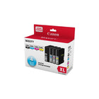 Canon PGI-2200XL CMYK Ink Value Pack (9255B010)-Cyan, Magenta, Yellow