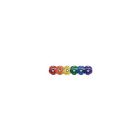 Champion Sports Rubber Cover Soccer Ball, Size 5, 6/Set (CHSSRB5SET)-Great for teams and groups, and makes practice drills more fun