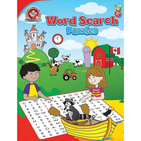 Canadian Curriculum Press - Word Search-50 Canadian themed puzzles provide an absorbing activity for quiet times