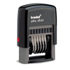 Trodat 4846 Numberer-Self-inking to eliminate the need for separate ink pad