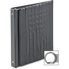 Cardinal Easel Round-Ring Binder, Horizontal, 8-1/2" x 11", 1", Black-Easel Binder organizes and presents important business information in a professional way