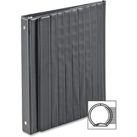 Cardinal Easel Round-Ring Binder, Horizontal, 8-1/2" x 11", 1", Black-Easel Binder organizes and presents important business information in a professional way