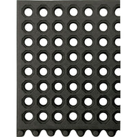 Wearwell 24/Seven Comfortable, Modular, Simple to Use No. 572, 3' x 3', Open-The 3' x 3' mats also interlock on all four sides to cover large areas, or can be used as single stations
