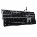 Satechi Slim W3 USB-C Wired Keyboard-Wired USB-C