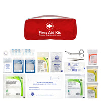 Wasip Federal Occ. A Nylon First Aid Kit - Medium - 2-5 People-WASIP carries a complete line of first aid kits and supplies. Our first aid kits come complete with all of the essential supplies required to meet all provincial regulations standards.