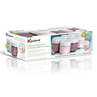 Euro Cuisine GY2640 Glass Jars for Yogurt Maker, Set of 8 with Date Lids-Each jar holds a 6-oz. servings
