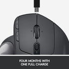 Logitech MX ERGO PLUS Advanced Wireless Trackball for PC and MAC - Black-9