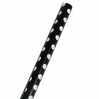 JAM Paper Gift Wrap - Polka Dot Wrapping Paper - 25 Sq Ft per Roll - Black with White Dots - 2 Pack-Black & White Polka Dotted Wrapping Paper, colourful Wrapping Paper will make anyone excited to find out what’s inside!