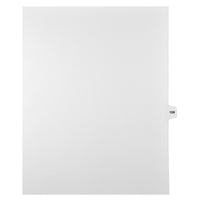 Mark Maker Legal Tabs - Letter Size - White - 1/15th cut - 25 tabs per package - 5 packages Pack - Number 159-White Single Tabs